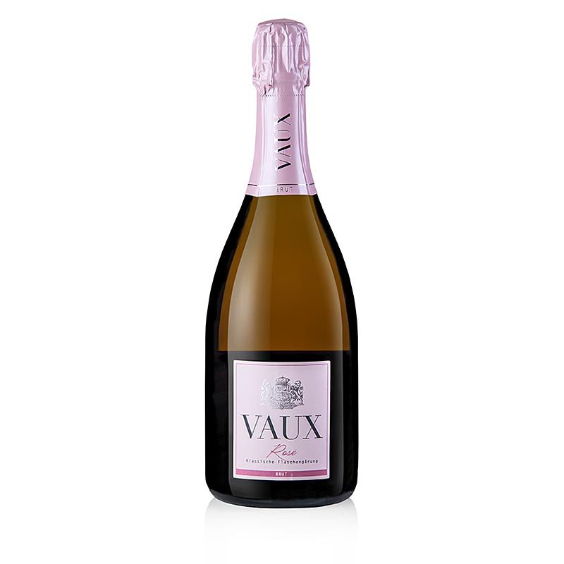 2021 Rose brut -kuohuviini, 12 tilavuusprosenttia, Schloss Vaux - 750 ml - Pullo