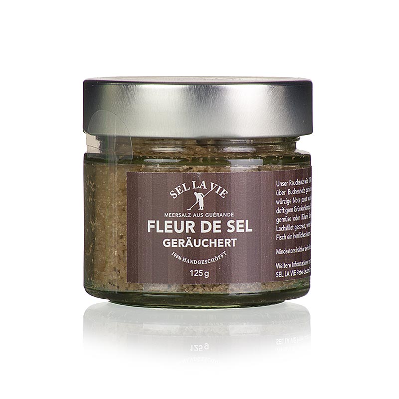 Fleur de Sel, savustettu, Sel la Vie - 125 g - Lasi