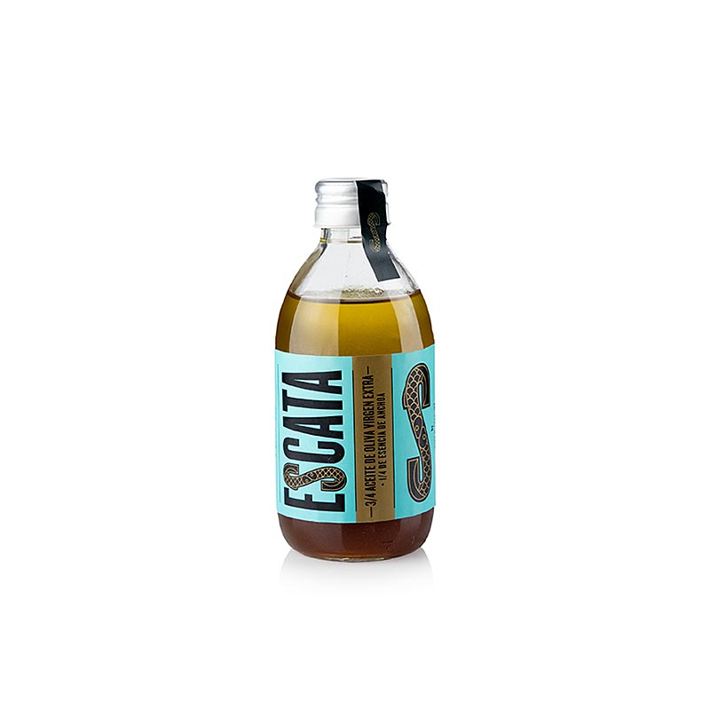 ESCATA OLI - Vinaigrette tanpa cuka, dengan sari ikan teri - 250ml - Botol