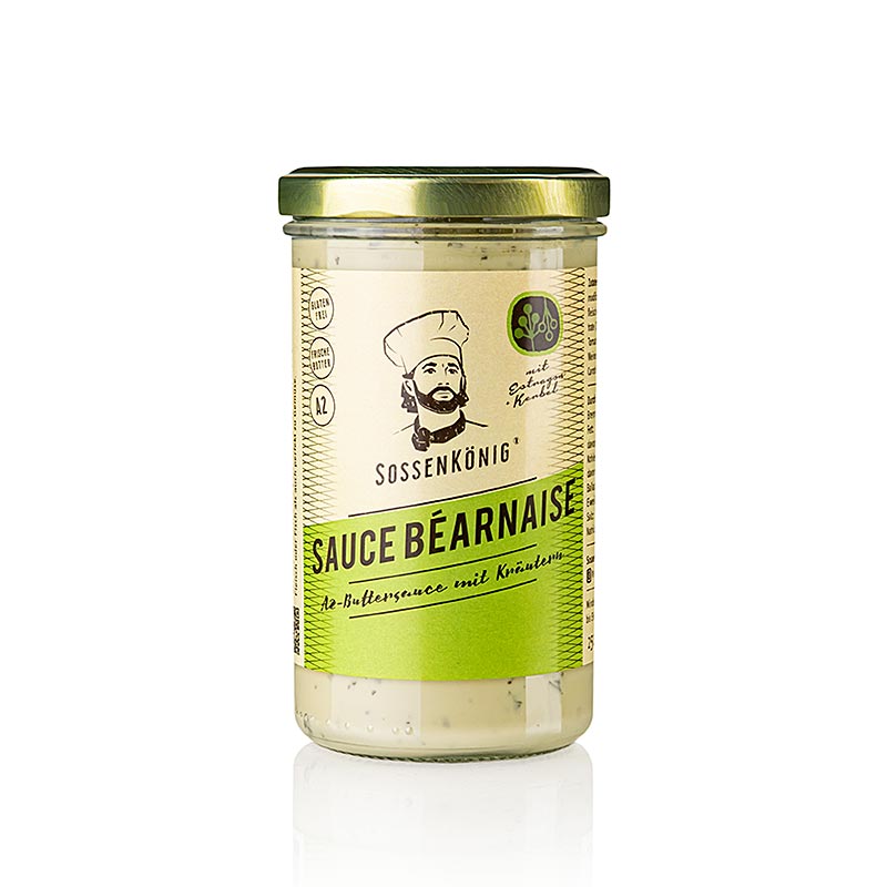 Sauce King - Kastike Bearnaise, valmis kastike - 250 ml - Lasi