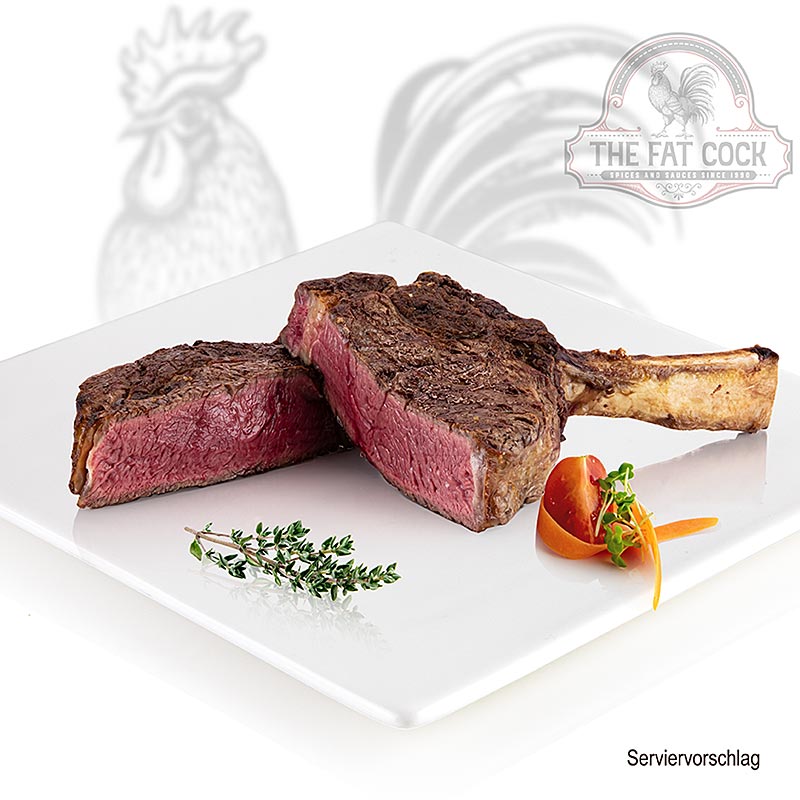 The Fat Cock - Tomahawk-pihvi hiehosta, Saksa - noin 900 g - tyhjio