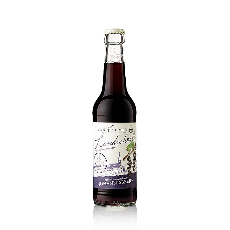 Van Nahmen Landschorle Currant (dari jus langsung) VEGAN - 330ml - Botol