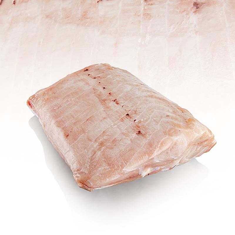 Filet d`esturio de granja (Acipenser transmontanus), SENSE pell - uns 3,5 kg - buit