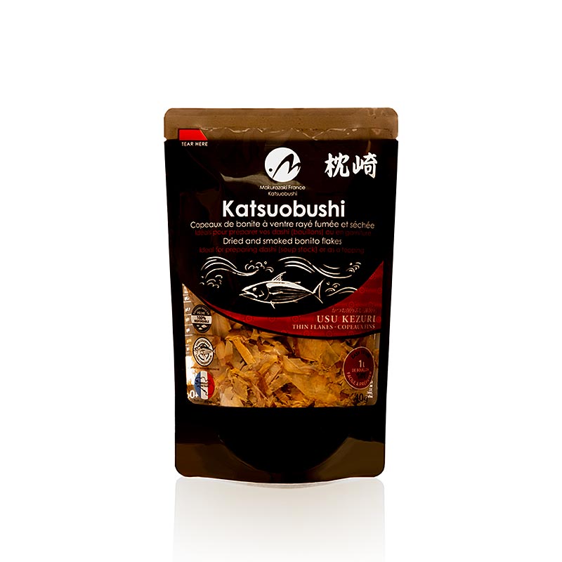 Katsuobushi - Hojuelas de bonito, delgadas, Usukezuri - 40g - bolsa