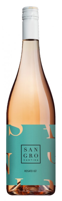 Rosato IGT Terre di Chieti Sangro, vere roze, Cantina Sangro - 0,75 l - Shishe