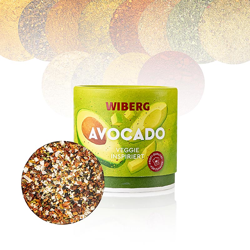 Alvocat Wiberg, barreja de condiments d`inspiracio vegetal - 100 g - llauna