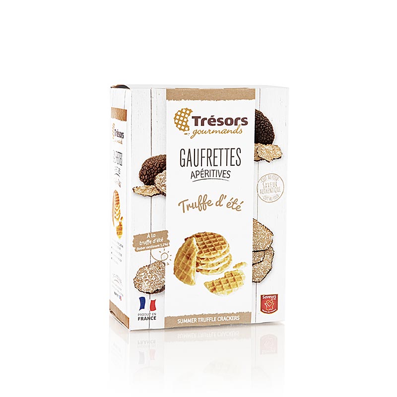 Barsnack Tresors - Frances Mini waffles com trufas - 60g - Cartao