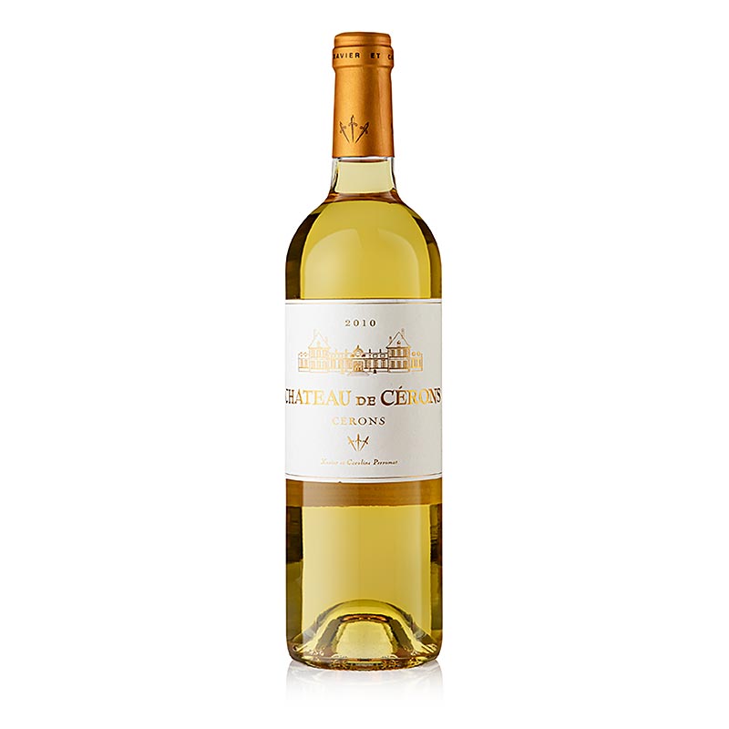 Vino blanco 2010, dulce, 13,5% vol., Chateau de Cerons - 750ml - Botella