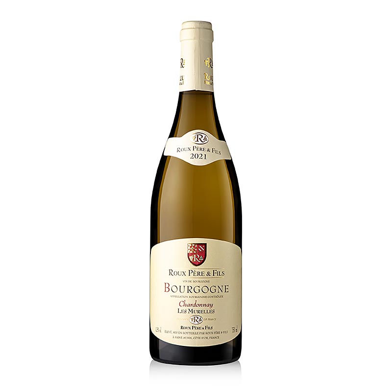 2021 Chardonnay Les Murelles, e thate, 12.5% vol., Roux - 750 ml - Shishe