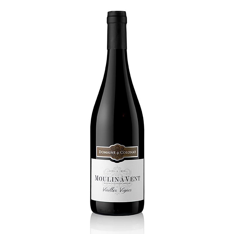 2021 Moulin-a-Vent Vieill. Vignes, kuiva, 13 tilavuusprosenttia, Domaine de Colonat - 750 ml - Pullo