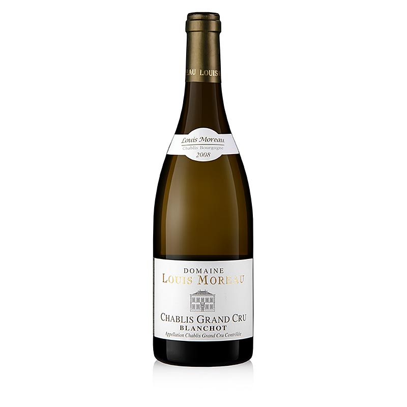 Chablis Grand Cru Blanchot 2008, seco, 13% vol, L. Moreau - 750ml - Garrafa