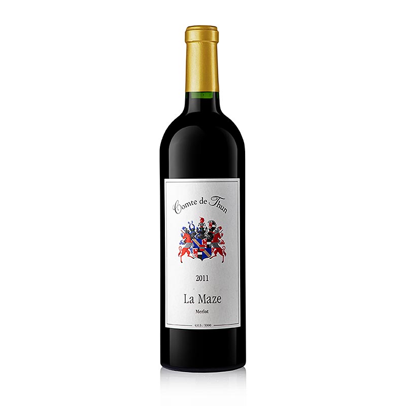 2011 La Maze, kering, 14,5% vol., Comte de Thun - 750ml - Botol