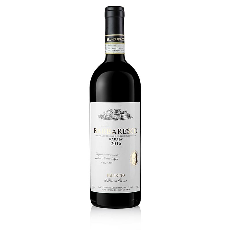 2015 Barbaresco Rabaja, seco, 14,5% vol., Bruno Giacosa - 750ml - Garrafa