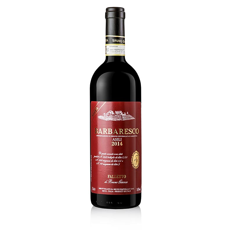 Barbaresco Asili Riserva 2014, seco, 14,5% vol., Bruno Giacosa - 750ml - Garrafa