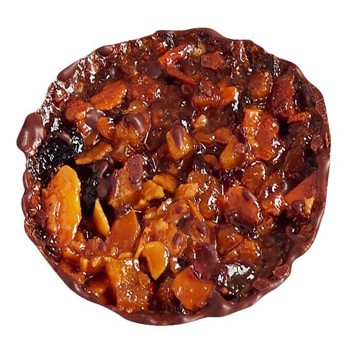 Dark Chocolate Orange Florentines, Chocolate Talers med appelsin, Cartwright og Butler - 100 g - pakke