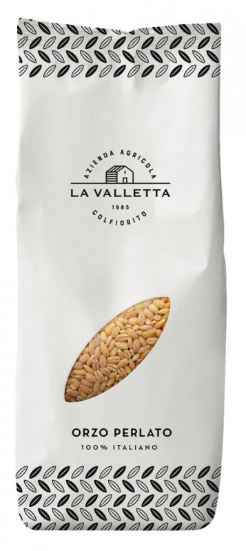 Orzo Perlato, jelai mutiara, La Valletta - 400 gram - mengemas