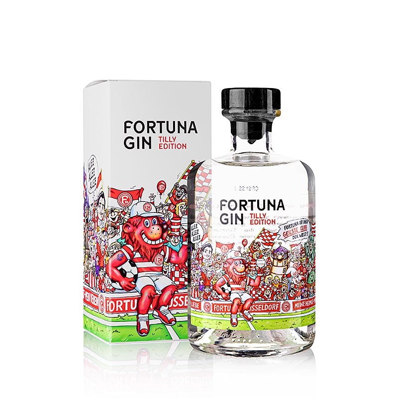 Rhein Gin Fortuna Edicao Jacques Tilly, 42% vol., Dusseldorf - 500ml - Garrafa