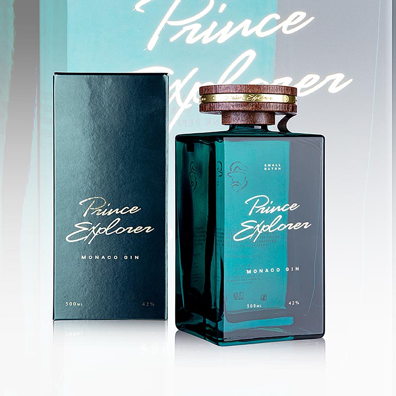 Prince Explorer Monaco Gin, 42% vol. - 500ml - Flaska