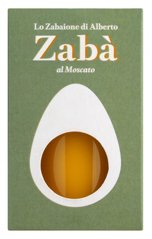 Zaba al Moscato, crema de zabajone amb moscato, Alberto Marchetti - 200 g - Vidre