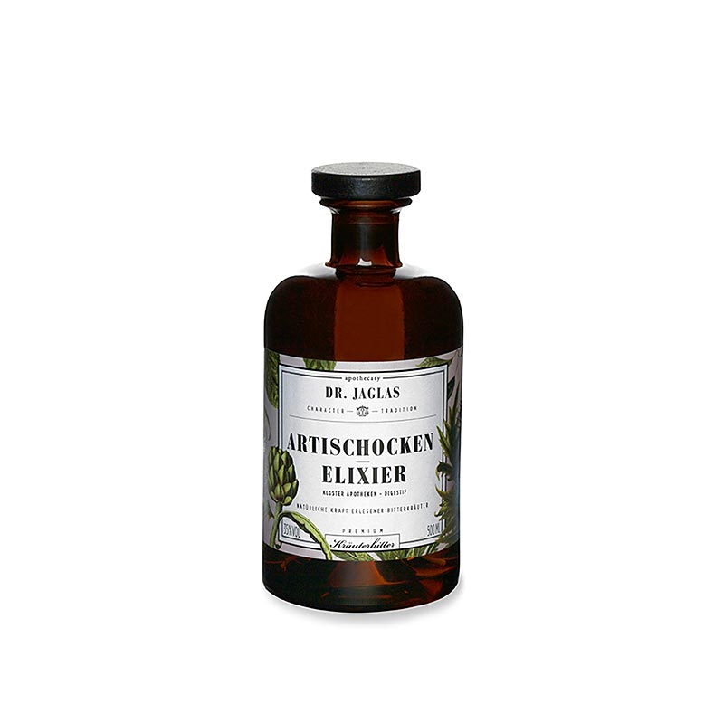 Dr. Jaglas - Artichoke Elixir, jurtabitur, 35% vol. - 500ml - Flaska