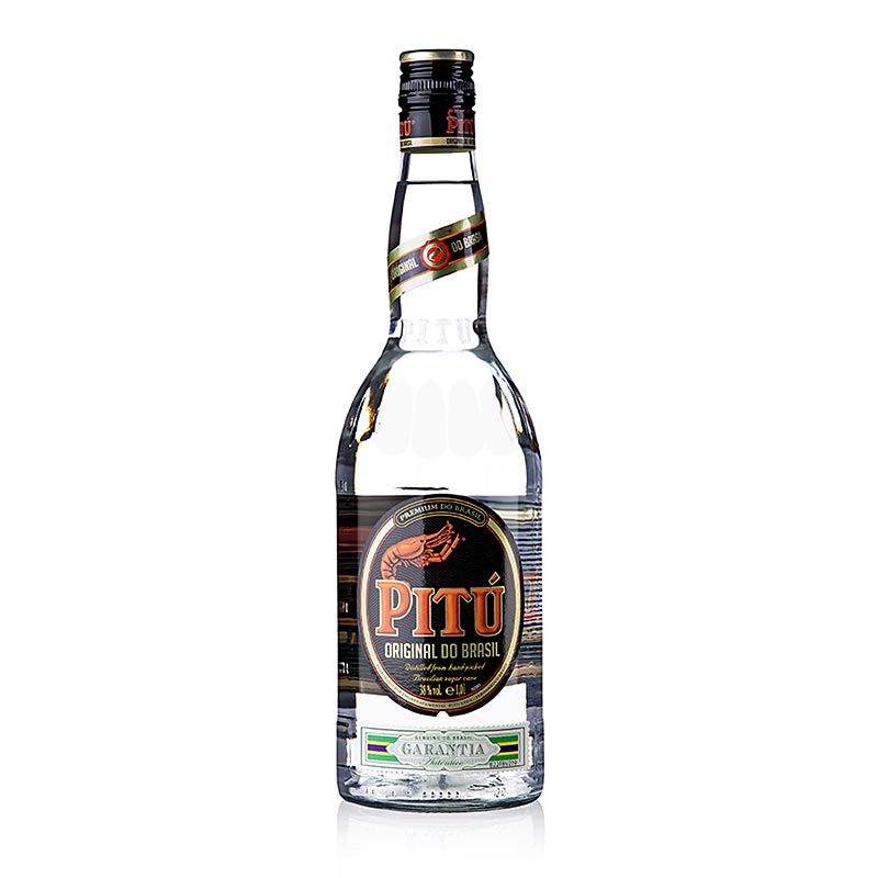 Pitu Cachaca sykurreyrsvin, 38% rummal, Brasilia - 700ml - Flaska