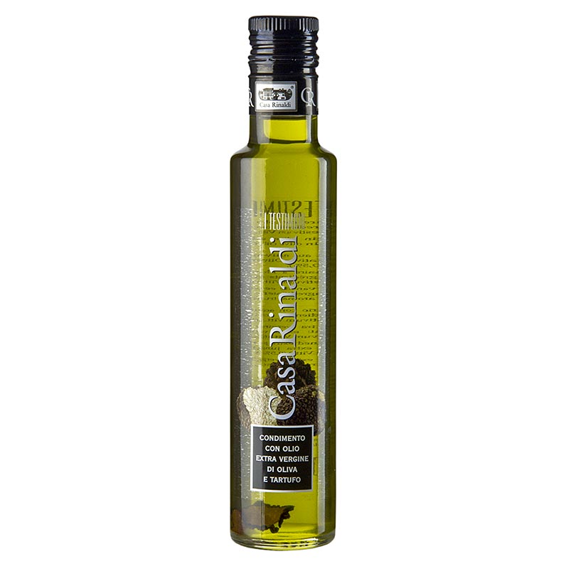 Oliwa z oliwek z pierwszego tloczenia, Casa Rinaldi o aromacie bialej trufli i trufli letniej - 250ml - Butelka