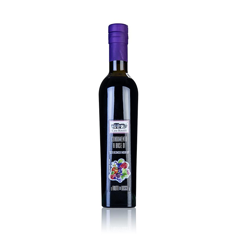 Yabani meyvelerden olusan Aceto Balsamico baharati, %6 asit, Casa Rinaldi - 250 ml - Sise