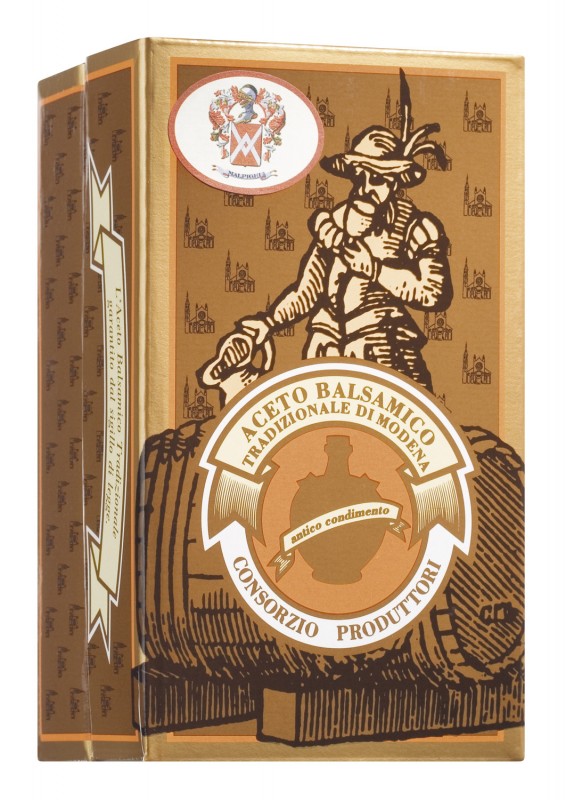 Aceto Balsamico Tradizionale DOP / CHOP, Extravecchio, 25 rokov, darcekova krabicka, Malpighi - 100 ml - Flasa