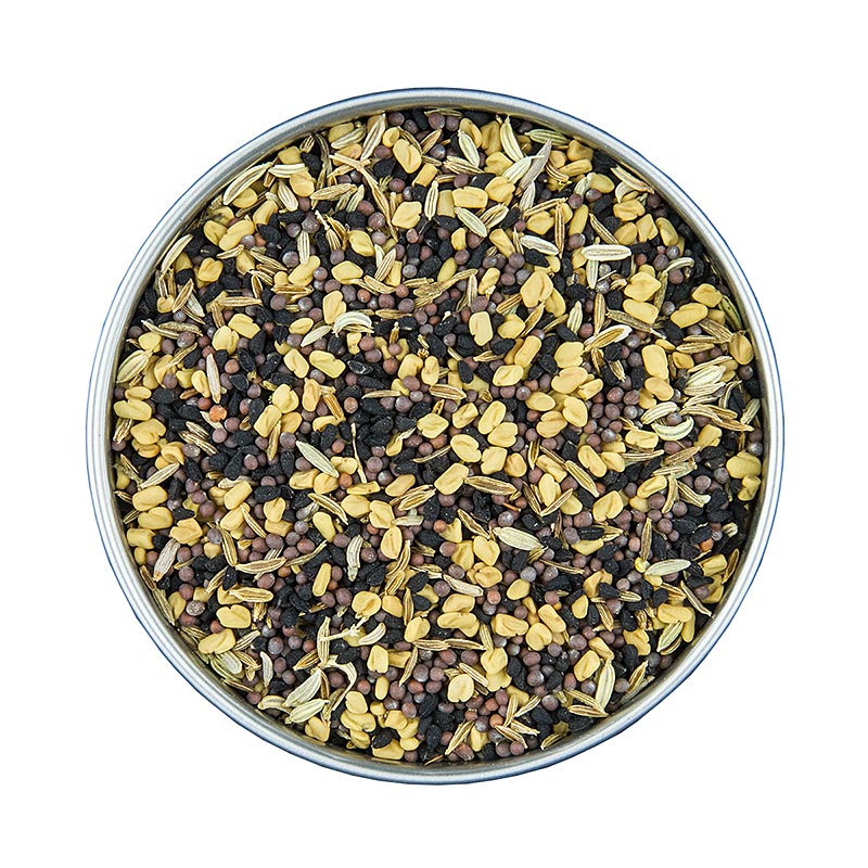 Panch Phoron, Indisk Spice Mix til Grøntsager / Kød / Fisk, Gamle Spice Kontor, Ingo Holland - 90 g - kan