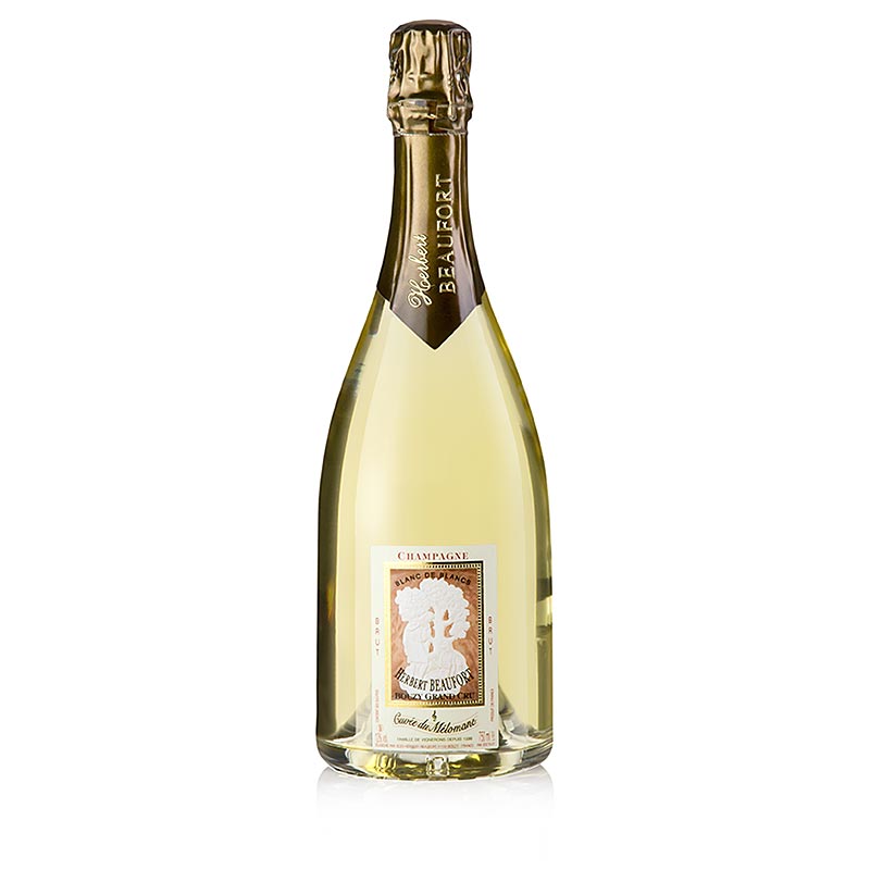 Sampanjac Herbert Beaufort Blanc de Blancs Grand Cru, brut, 12,5% vol. - 750 ml - Boca