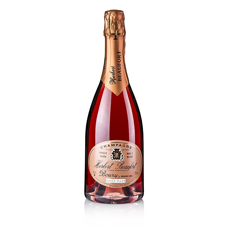 Herbert Beaufort Rose Grand Cru pezsgo, brut, 12 terfogatszazalek. - 750 ml - Uveg