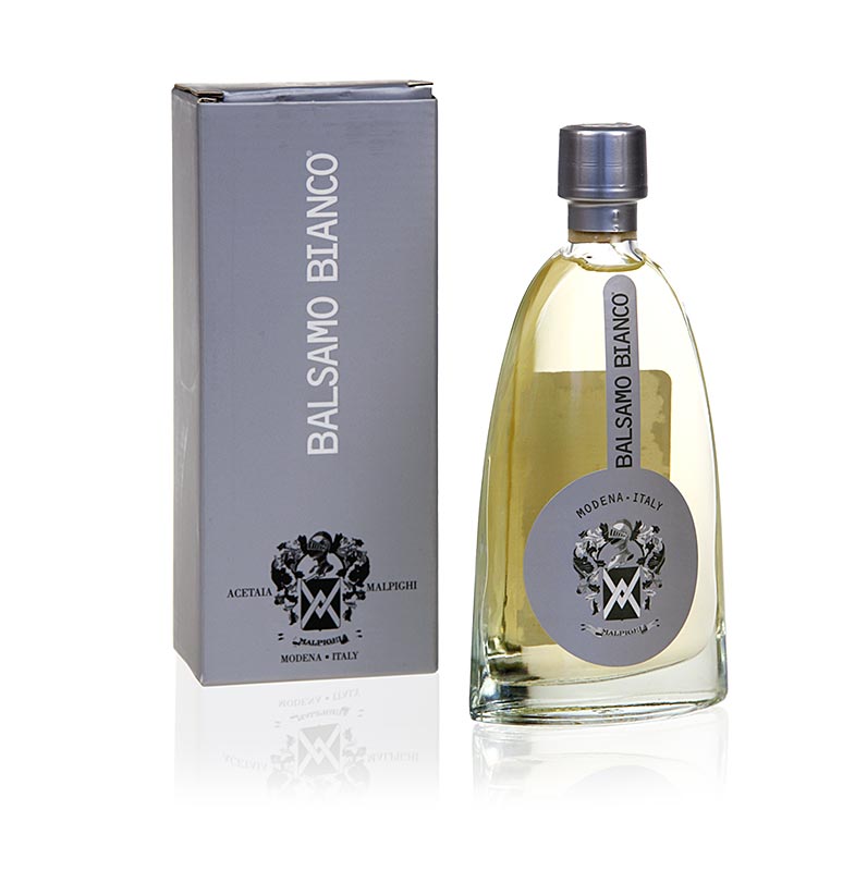 Balsamico Bianco Condimento, 5 godina, hrastova bacva, Malpighi - 200 ml - Boca