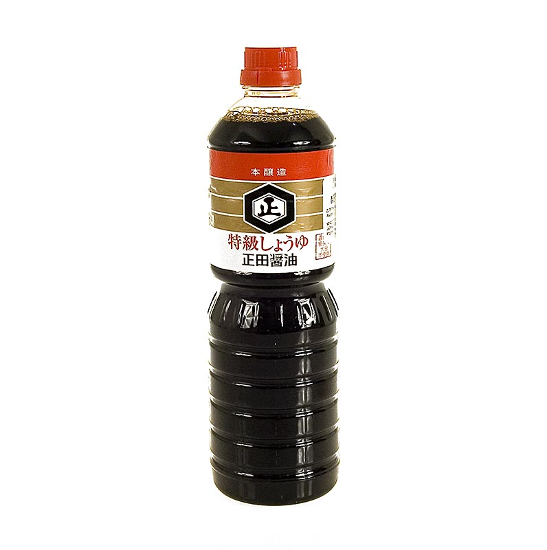 Sojina omaka - Shoyu, Japonska, Koikuchi - 1 liter - Steklenicka