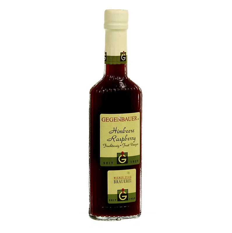 Ocet owocowy Gegenbauer malinowy, kwas 5%. - 250ml - Butelka