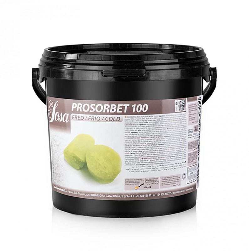 Pro Sorbet 100 studeny, stabilizator pre Sorbet Sosa - 3 kg - Pe moze