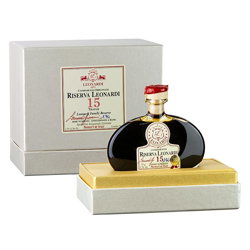 Leonardi - Balsamic Liberty Riserva Condimento, 15 eves - 50g - Uveg