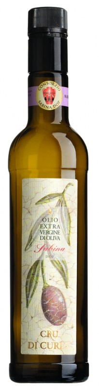 Olio sizma Cru di Cures DOP, sizma zeytinyagi Sabina DOP, Laura Fagiolo - 500 ml - Sise