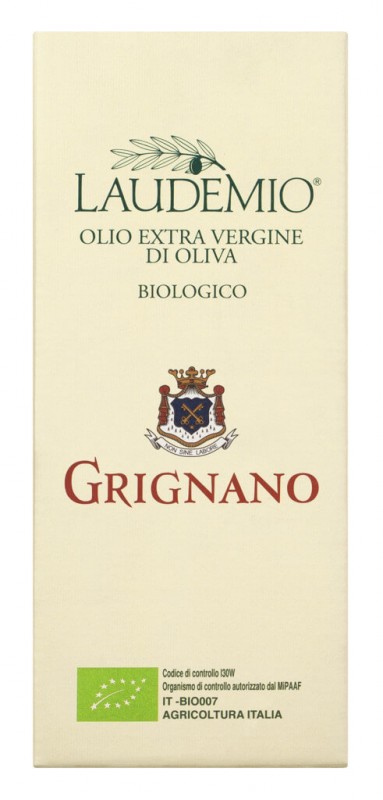 Ulei extravirgin Laudemio biologic, ulei de masline extravirgin Laudemio, organic, Fattoria di Grignano - 500 ml - Sticla