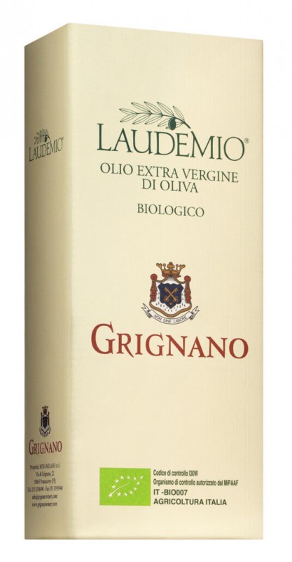 Ulei extravirgin Laudemio biologic, ulei de masline extravirgin Laudemio, organic, Fattoria di Grignano - 500 ml - Sticla