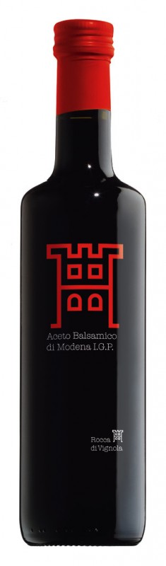 Balzamikovy ocot, mlady, Aceto Balsamico di Modena IGP - Basic 1.0, cerveny, Rocca di Vignola - 500 ml - Flasa