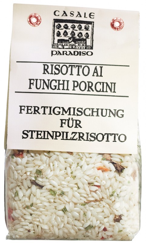 Risotto ai funghi porcini, porcini mantarli risotto, Casale Paradiso - 300 gram - ambalaj