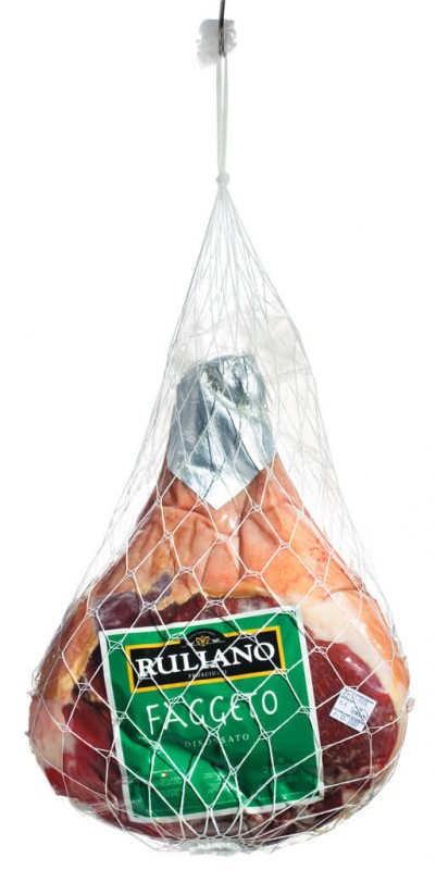 Prosciutto Faggeto, vidiecka sunka Faggeto, zrejuca 12 mesiacov, Ruliano - cca 7 kg - Kus