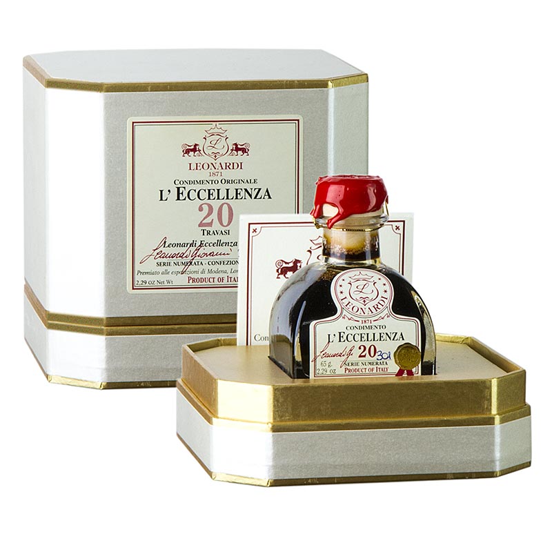 Leonardi - Balsamico Eccelenza Condimento, 20 lat - 50ml - Butelka