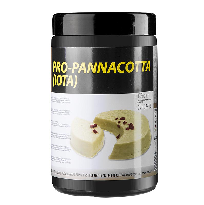 Pro Pannacotta Carrageenan, stabilizator, texturalo, Sosa, E407 - 800g - Pe lehet