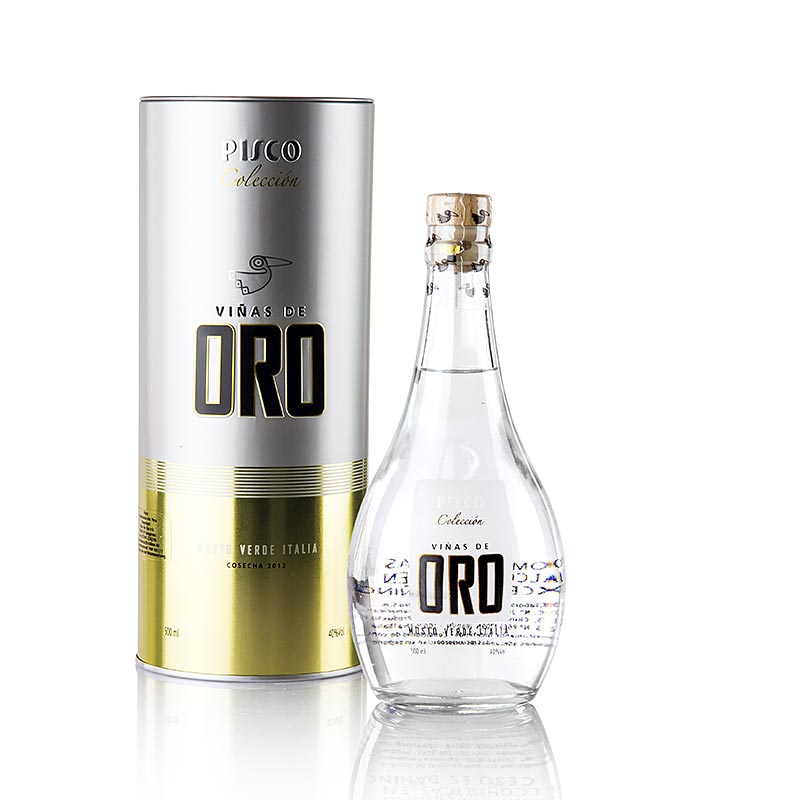 Pisco Mosto Verde Italia, uzum brendisi, %40 hacim, Peru - 500 ml - Sise