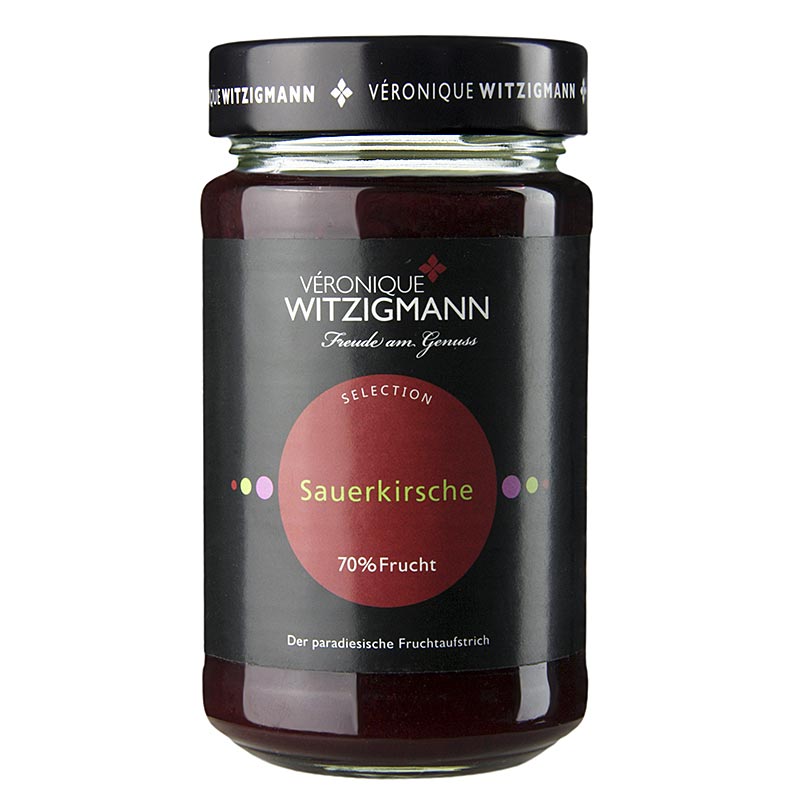 Tartinade aux griottes Veronique Witzigmann - 225g - Verre