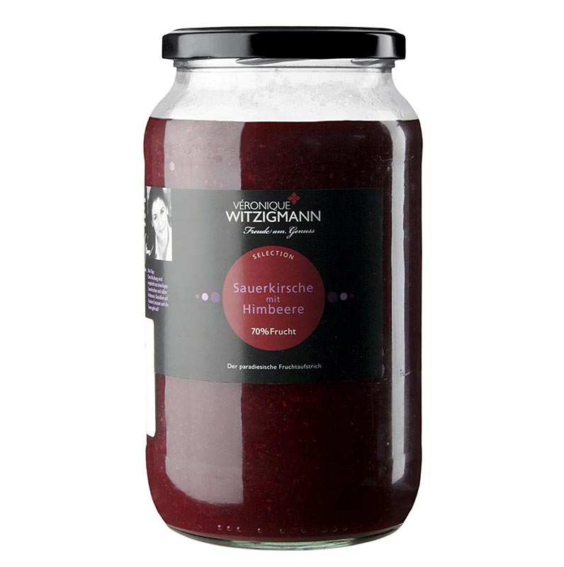 Tartinade de griottes et framboises Veronique Witzigmann - 1 kg - Verre