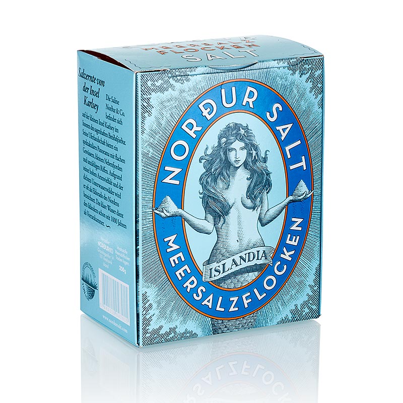 NORDUR, fulgi de sare de mare din Islanda - 250 g - cutie