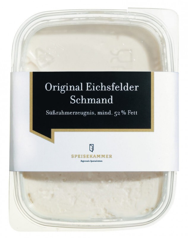 Produs crema, min.52% grasime, smantana originala Eichsfelder, camara - 190 g - Bucata