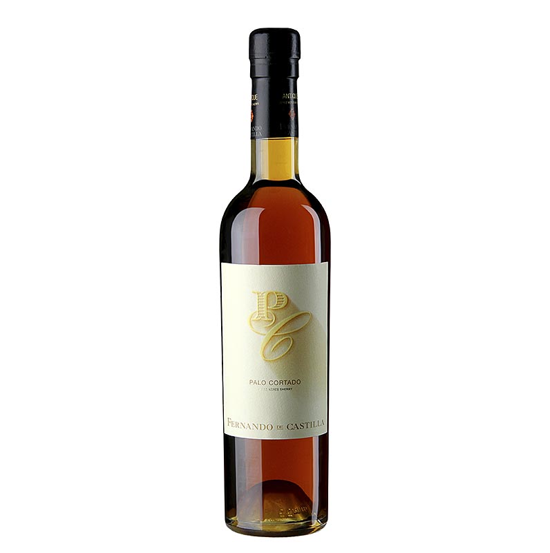 Sherry Antique Palo Cortado, tÃ¸r, 20% vol., Rey Fernando de Castilla, 93 PP - 500 ml - Flaske